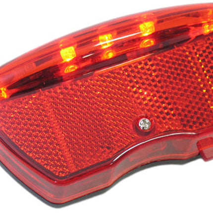 Rear light Ikzi 5-led with sensor incl. batteries