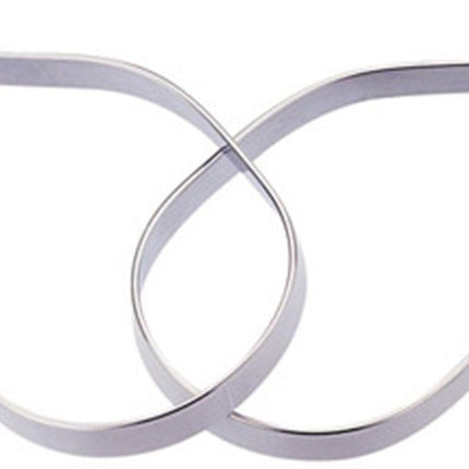 Broekklemmen IceToolz 24021R2 met 3M reflectie - zilver