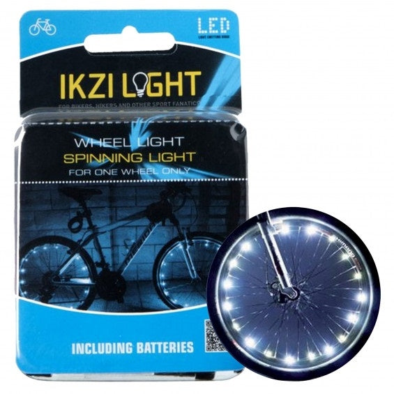 Wielverlichting IKZI voor 2 wielen - groene leds