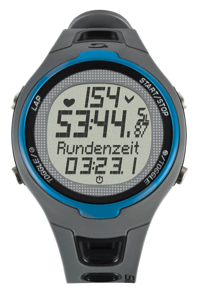 Sporthorloge Sigma PC 15.11 - grijs/blauw