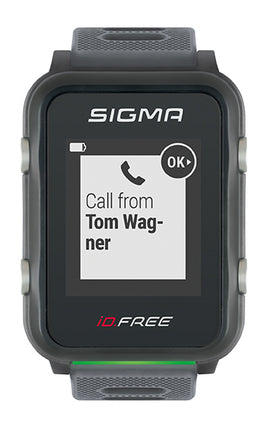 Sporthorloge Sigma iD.FREE - grey