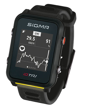Sporthorloge Sigma iD.TRI Black Set