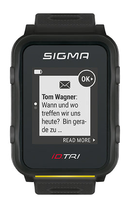 Sporthorloge Sigma iD.TRI Black Set