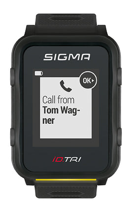 Sporthorloge Sigma iD.TRI Black Set