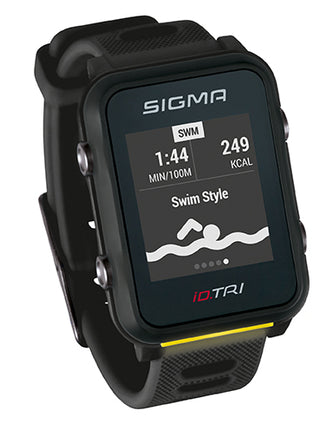 Sporthorloge Sigma iD.TRI Black Set
