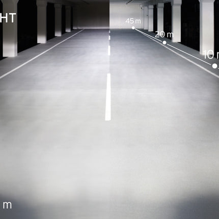 Koplamp Busch und Müller Lumotec IQ-XL High Beam voor e-bike - 120/170 Lux - zwart