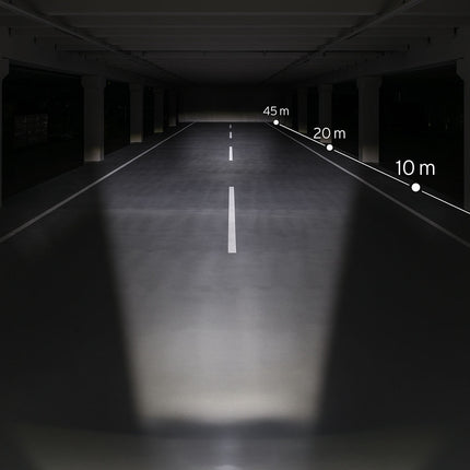 Koplamp Busch und Müller Lumotec IQ Cyo Premium R Senso Plus 60 Lux - zwart