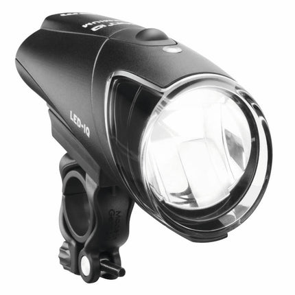Verlichtingsset Busch und Müller IXON IQ Premium 80 Lux + IXBLACK Senso - zwart