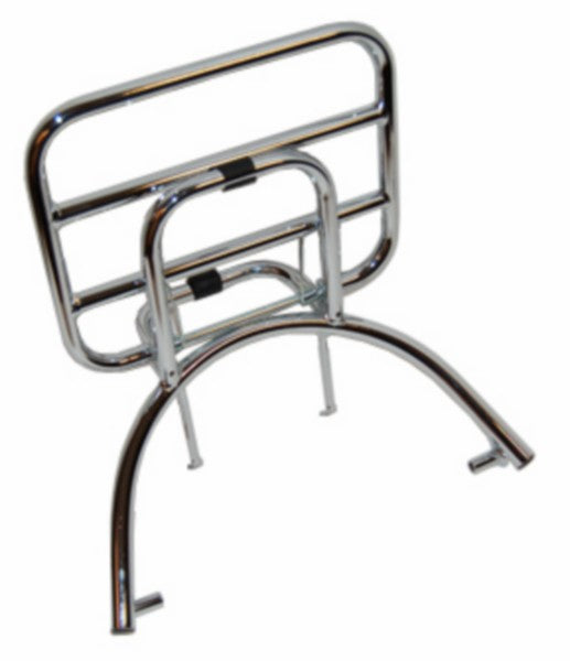 achterdrager Regia opklapbaar (made in EU) Sym chroom mio