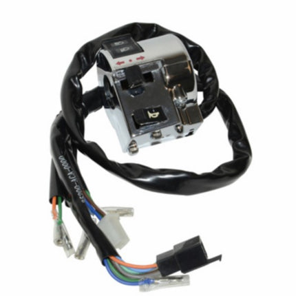 Steering switch Sym original complete left chrome Cello/Allo 35200-ACA-000