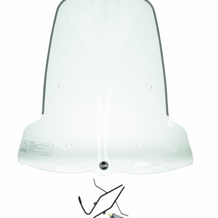 Pare-brise Sym original avec kit de fixation haut transparent Orbit 3, X-pro SY530-XB1-00L