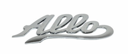 Sticker Sym original side shield chrome allo 87127-a9a-000