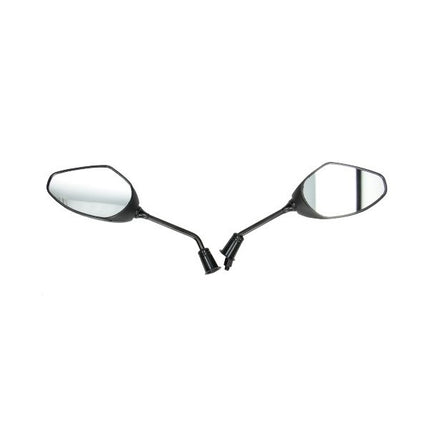mirror set DMP E-mark 10mm black jet4-4t, orbit, symphony, symphony sr, tweet