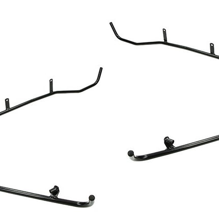 sierbeugelset DMP voorzijde zwart glans fiddle