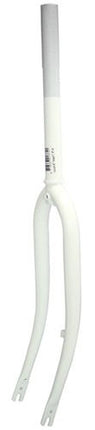 Voorvork 28" met 1 1/8" vorkbuis - trommelremnok - wit