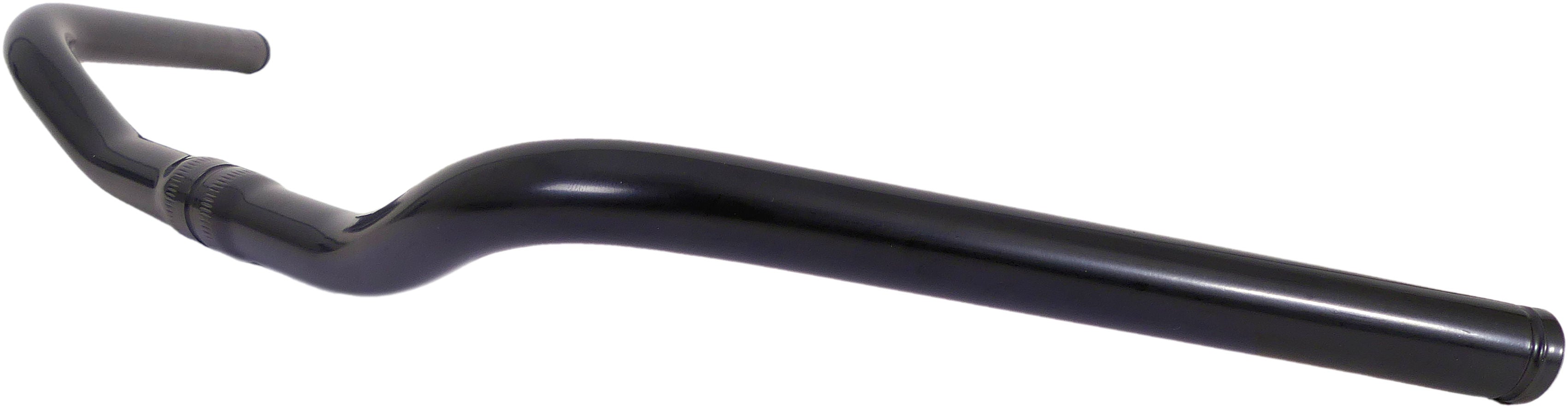Stuurbocht voor Gazelle Orange ø25.4/ 585mm met 3 rillen - zwart