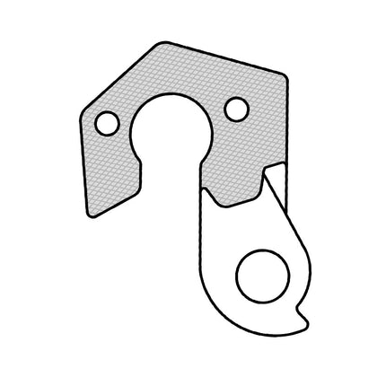 Derailleurpad Marwi GH-063 diverse merken - afbeelding 3