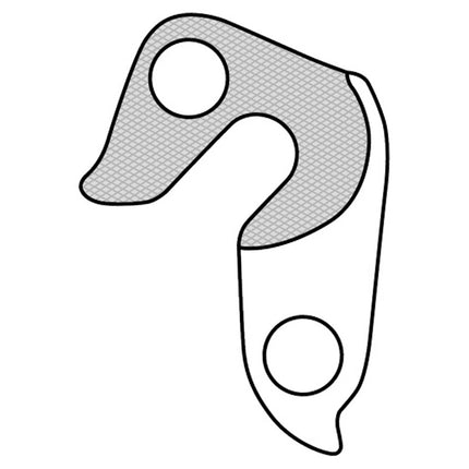 Derailleurpad Marwi GH-097 Corratec en andere merken - afbeelding 3