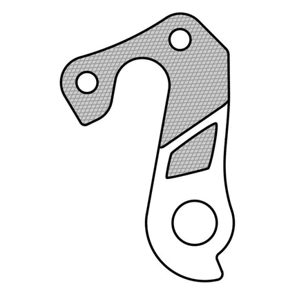 Derailleurpad Marwi GH-162 Lapierre, Koga - afbeelding 2