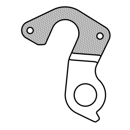 Derailleurpad Marwi GH-192 Cannondale - afbeelding 3
