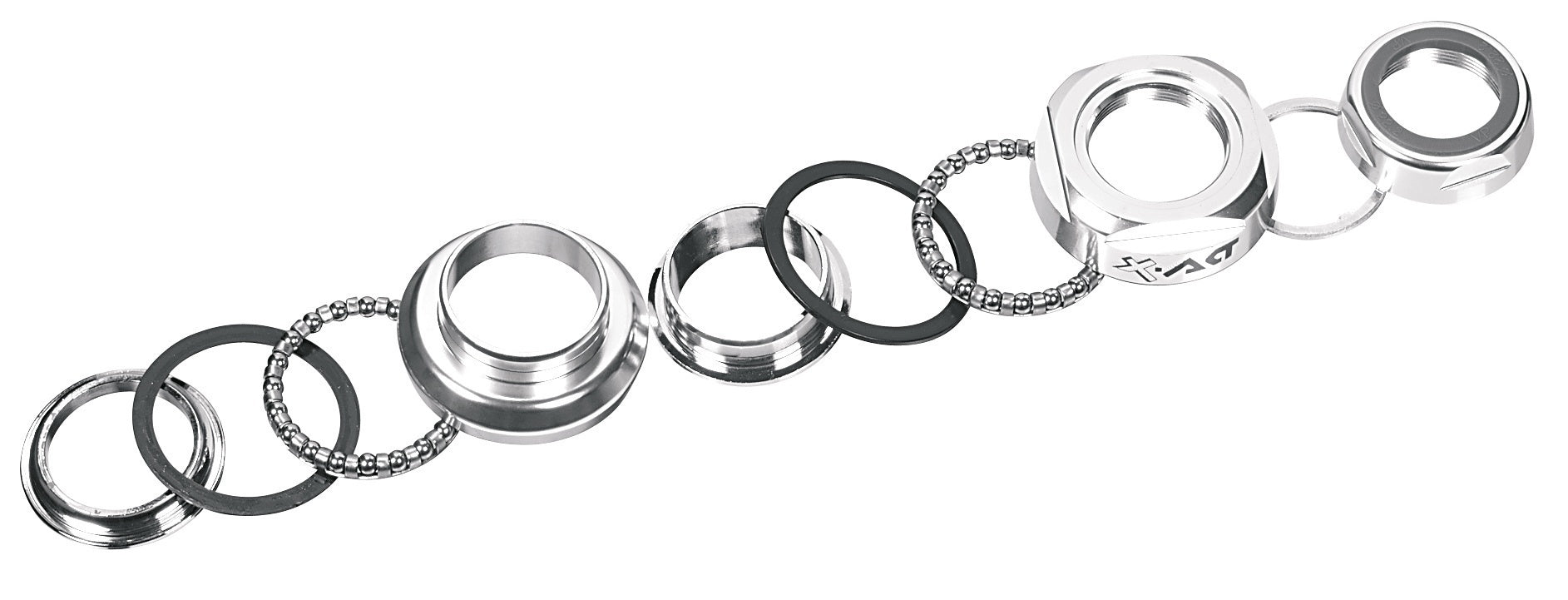 Balhoofdset 1" Ergotec A101GK met draad - zilver