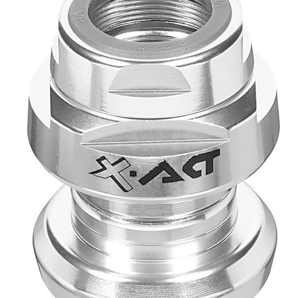 Balhoofdset 1" Ergotec A101GK met draad - zilver