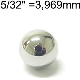 Billes Marabu 1A - 5/32 - 3.969mm (par grosse)