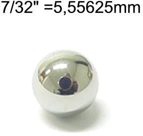 Marabu 7/32 bullets - 5.556mm (gross)