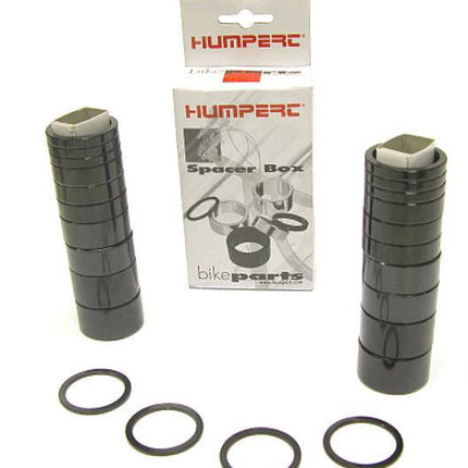 Ahead spacer 1-1/8" - zwart (20 delig)