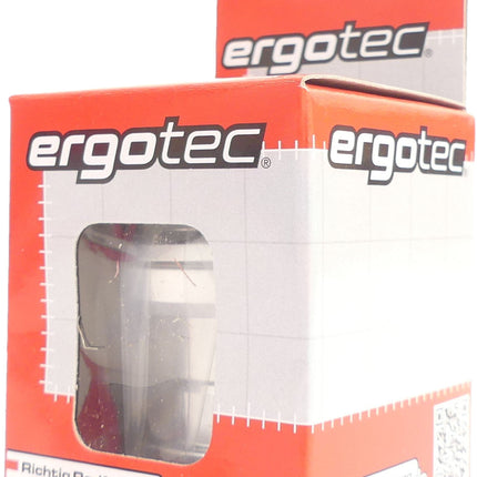 Balhoofdset Ergotec A118GC-ES 1 1/8" met draad en 65° stuurblokkade - zilver