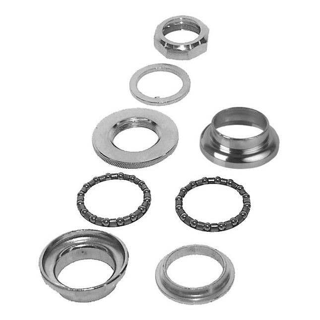 Balhoofd 1" Eco Ahead voor 25,4mm stuur (B1=30mm / B2=30mm) staal - zilver - afbeelding 2