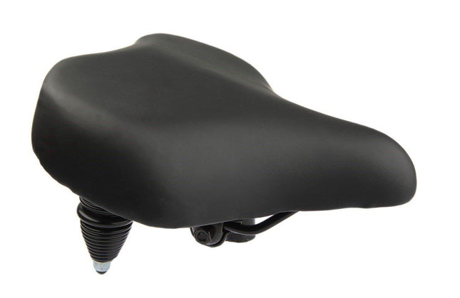Fietszadel Selle Bassano NS228 Cruiser inclusief zadelstrop - zwart