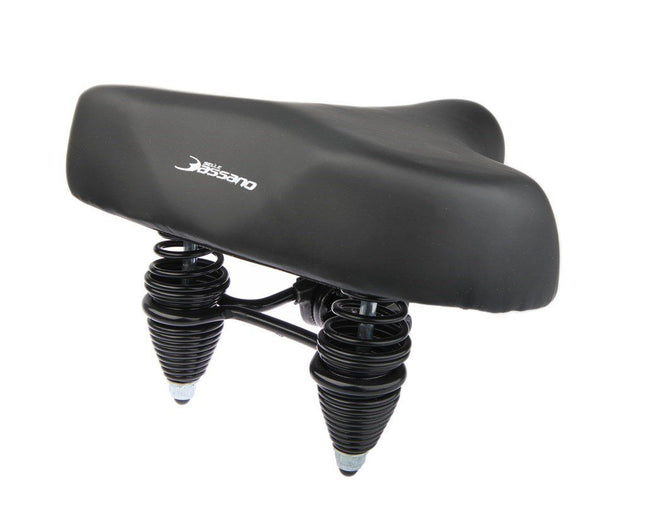 Fietszadel Selle Bassano NS228 Cruiser inclusief zadelstrop - zwart