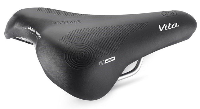 Fietszadel Selle Bassano Vita Prozone Urban XL - zwart