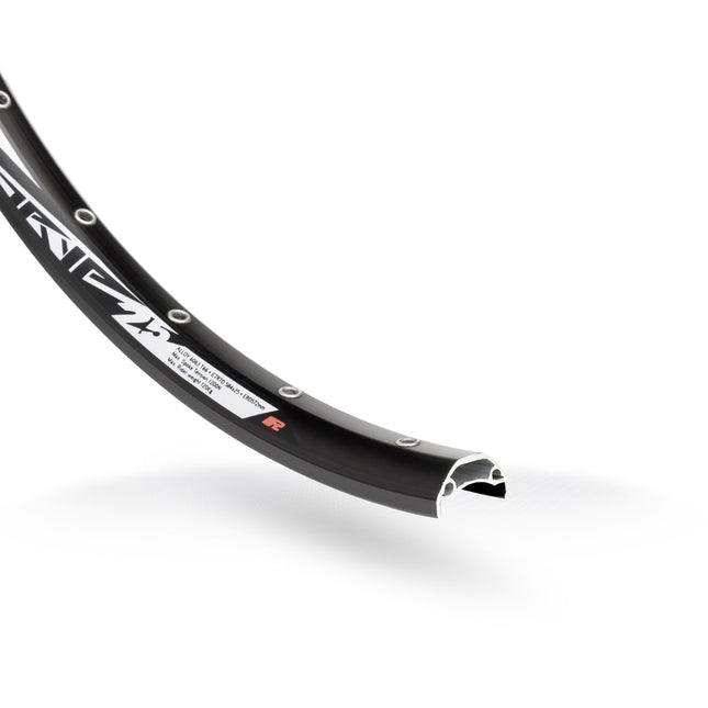 Wielset Rodi TRYP 25 27.5" voor steekas 15x100 en snelspanner 9x135 - 6 bouts remschijfbevestiging - 8/9/10/11 speed - zwart