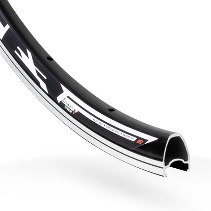Velg Rodi Blaster 28" / 622 x 15C aluminium 32 gaats 14G - zwart met velgrand