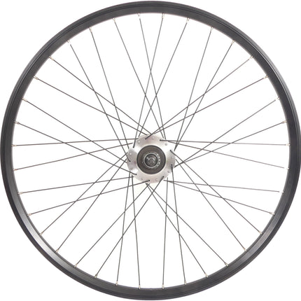 Achterwiel 28" / 622 x 19C met Shimano Nexus 7 naaf voor rollerbrake - zwarte velg en zwarte spaken