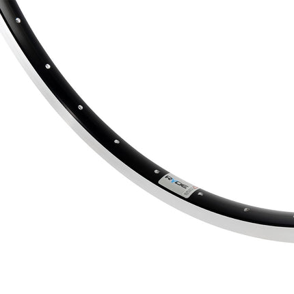 Velg Ryde Andra 30 28" / 622 x 19C aluminium - 32 gaats 14G - zwart geslepen