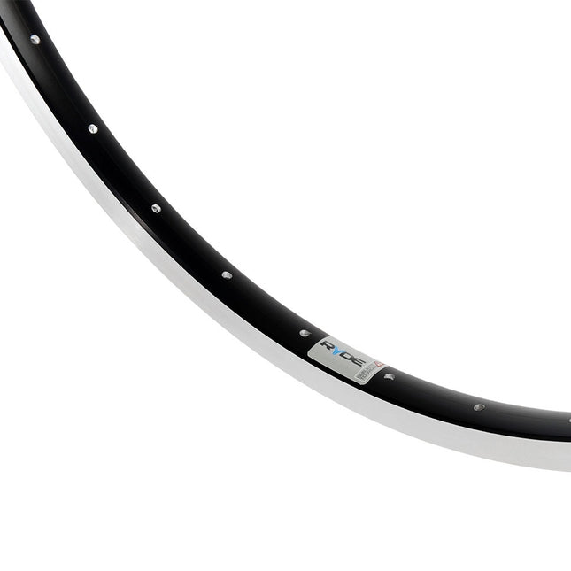 Velg Ryde Andra 30 28" / 622 x 19C aluminium - 32 gaats 14G - zwart geslepen