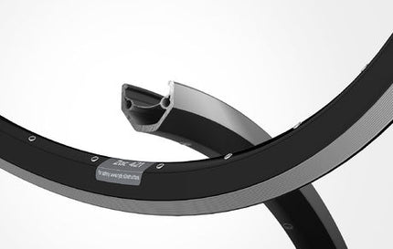 Jante Ryde ZAC 421 28/29" / 622*21C aluminium - 36 trous 14G - noir meulé