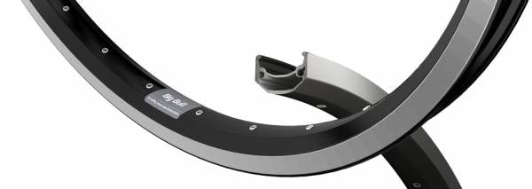 Jante Ryde ZAC Big Bull 28/29" / 622 x 25C aluminium - 36 trous 14G - noire usinée