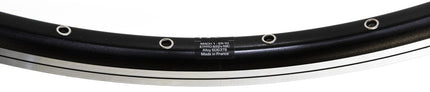 Velg Mach 1 - 28" / 622 x 19C aluminium 36 gaats - zwart geslepen