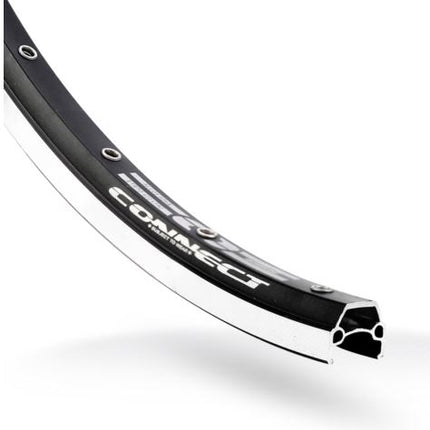 Velg Rodi Connect 26" / 559 x 19C aluminium 36 gaats 14G - zwart