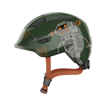 DB1001A Abus helmet 3.0 S green robot