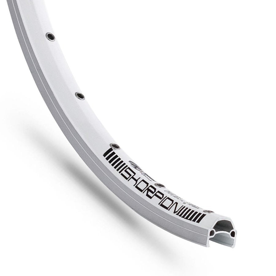 Voorwiel Rodi 28 inch / 622x19  Skorpion - 36 gaats + QR - zilver