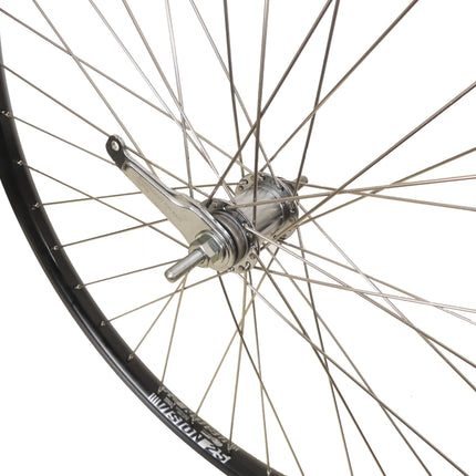 Achterwiel Rodi 28 inch / 622x19 - dubbelwandige velg zwart - Shimano remnaaf - RVS Spaak-13