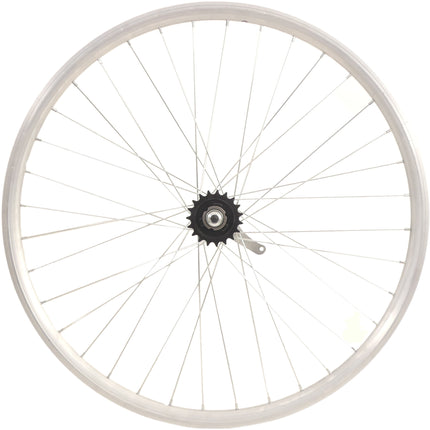Achterwiel 28" / 622x18 met remnaaf en dubbelwandige aluminium velg