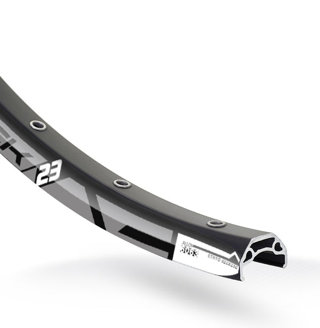 Velg Rodi Blackrock 23 27.5" / 584 x 23C 32 gaats - voor schijfrem - zwart