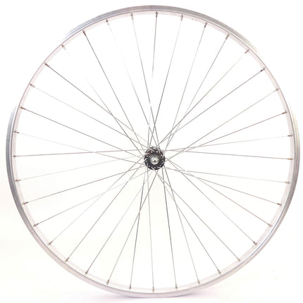 Voorwiel 28"/ 622*19 aluminium - zilver