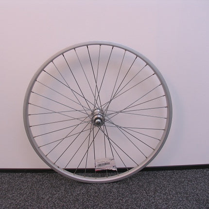 Voorwiel 24 x 1,75" Rodi velg en aluminium naaf - zilver